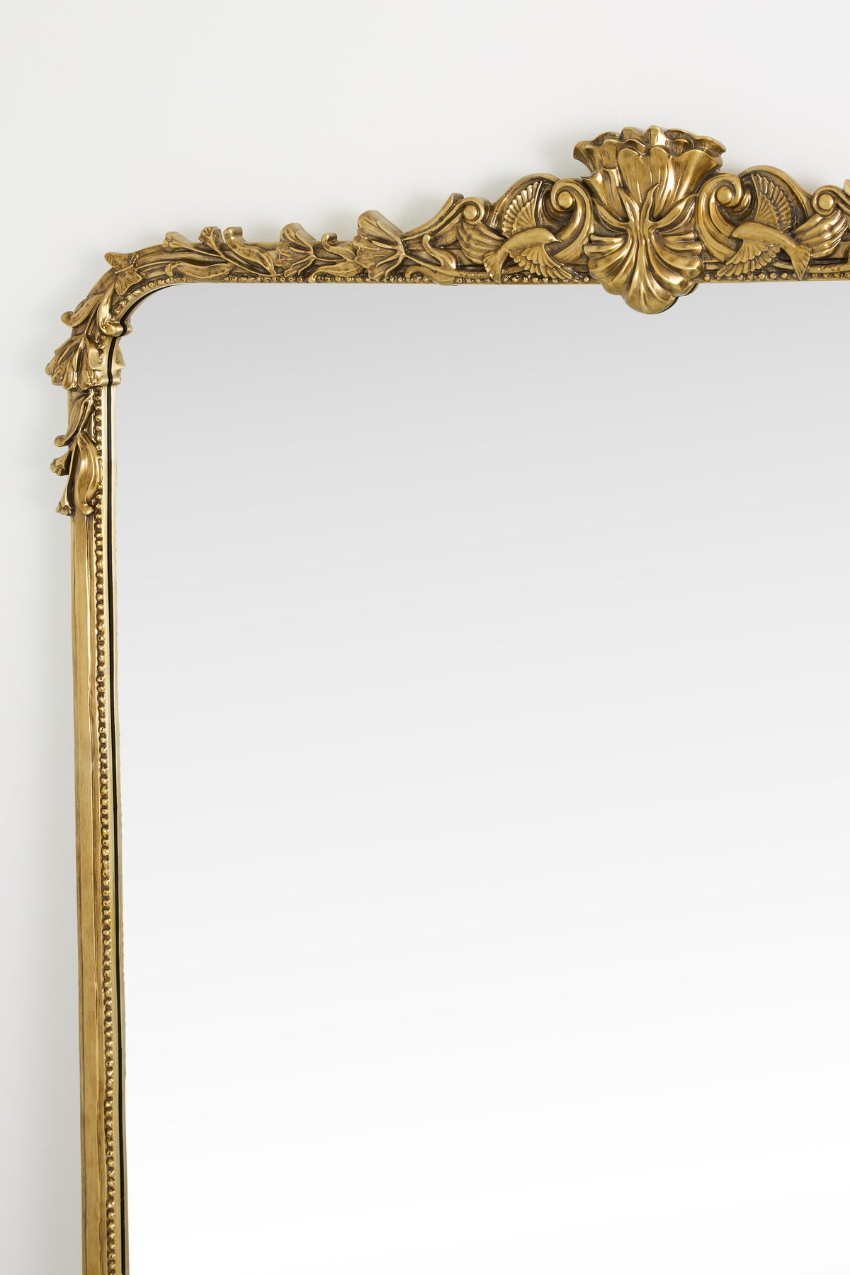 Katla Oversized Ornate Gold Floor Mirror, 7 ft, product view 2