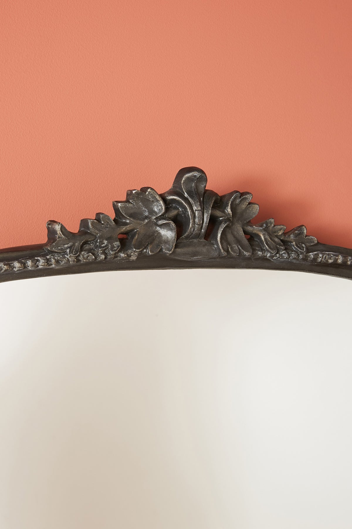 Hekla Baroque Arched Wall Mirror, 3 ft in Antique Black, product view 6